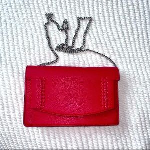 Red Danielle Nicole Crossbody Clutch